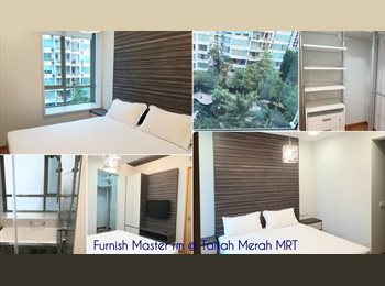 Roomgo SG - Tanah Merah Mrt - Big En-suite Master Room, Tanah Merah - $2,000 pm