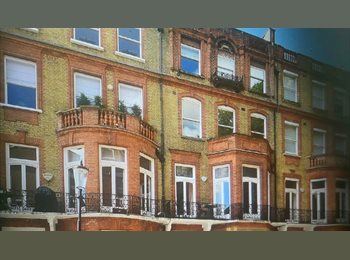 Roomgo UK - One-bedroom flat share in the SW5 (Earl's Court/Gloucester Road) area – Bramham Gardens SW5, Earls Court - £1,250 pcm