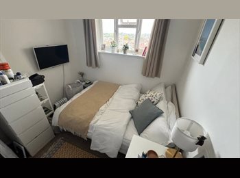 Roomgo UK - Bright double room in a calm flat near Putney Stn, Putney - £1,000 pcm