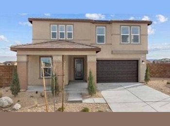 Roomgo US - Private downstairs bedroom and bathroom for rent, Hesperia - $1,100 pm