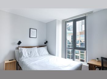 Roomgo CA - Furnished Room in Downtown High-Rise — All Utilities Included, Vancouver - $2,000 pcm