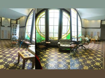 CompartoDepto CL - Habitacion INDIVIDUAL amoblada, Bella Casa, Metro Cumming (L5) Barrio Yungay, Santiago - CH$250.000 por mes