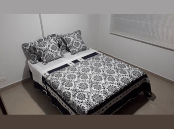 CompartoApto CO - HABITACIÓN CON BAÑO PRIVADO DISPONIBLE, A UNOS PASOS DE LA ESTACION FLORESTA, BARRIO LAURELES ESTADI, Medellín - COP$ 1.100.000 por mes