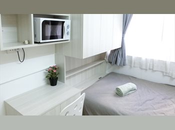 Roomgo HK - Furnished Studio Walk to Olympics & Mongkok MTR, Tai Kok Tsui - HKD7,250 pcm