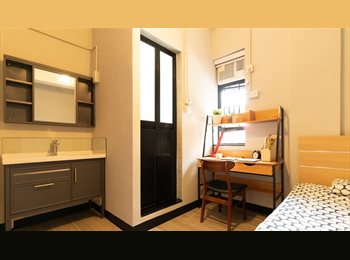 Roomgo HK - [NO AGENT FEE‍ | DIRECT LANDLORD] ENSUITE ROOM FOR GIRL IN A CO-LIVING HOUSE | SHATIN MTR, Shatin - HKD8,300 pcm
