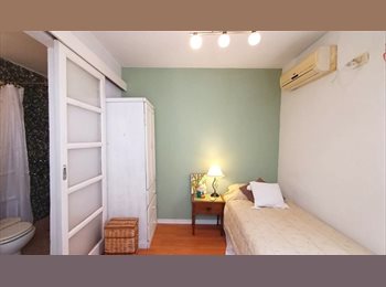 Roomgo AR - Habitación con baño privado ensuite y ventanas al patio, Buenos Aires - AR$ 560.000 pm