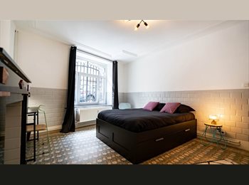 Appartager BE - Hennin Chambre 1, Ixelles-Elsene - 970 € pm