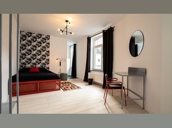 Appartager BE - Zenobe gramme chambre 1, Charleroi - 650 € pm