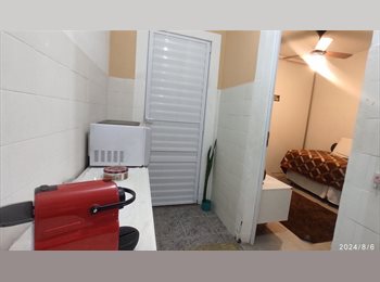 Roomgo BR - Suíte na Chácara Santo Antonio (Vila Cruzeiro), Santo Amaro - R$ 2.800 Por mês