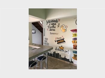 Roomgo BR - Excelente Suite na Cobertura, Zona Sul (localizacao privilegiada) - BH - Quarto 7, Belo Horizonte - R$ 1.650 Por mês