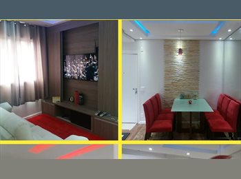 Roomgo BR - Alugo Apartamento Completo/ Inspire Barueri Flores, Carapicuíba - R$ 3.600 Por mês