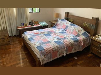 Roomgo BR - Vários quartos + home office no Cidade Jardim, Belo Horizonte - R$ 1.390 Por mês