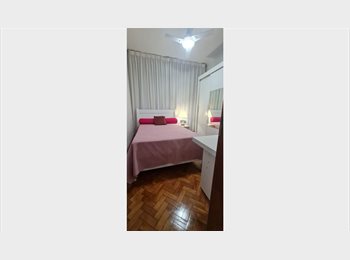 Roomgo BR - Quarto residencial individual   Flamengo junto FGV IBMR UNISSAU,UNIRIO, Flamengo - R$ 3.000 Por mês