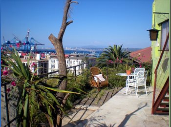CompartoDepto CL - Great room with the best view of Valparaíso's harbour and hills, Valparaíso - CH$400.000 por mes