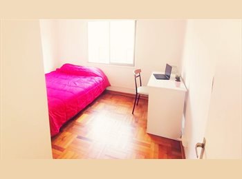 CompartoDepto CL - Habitación en amplio departamento cercano a metro Manuel Montt, Providencia - CH$320.000 por mes