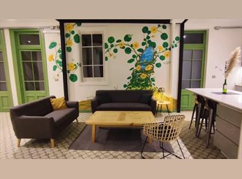 CompartoDepto CL - Dormitorio Doble - Casa Patrimonial, Santiago - CH$480.000 por mes