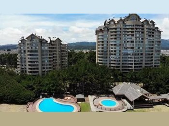 CompartoDepto CL - Arriendo habitación en departamento con vista al mar, San Pedro de la Paz - CH$350.000 por mes