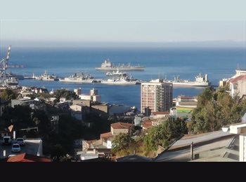CompartoDepto CL - CASA CENTRAL  EN VALPARAISO, Valparaíso - CH$260.000 por mes