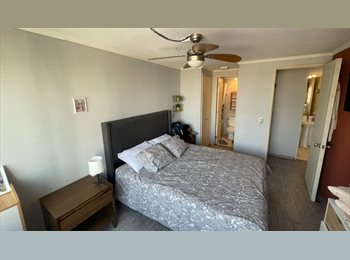 CompartoDepto CL - Pieza con baño privado - Apartamento Barrio Italia, Ñuñoa - CH$575.000 por mes