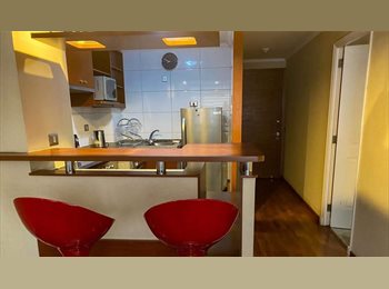 CompartoDepto CL - Depto De 1 Habitación En Santiago Centro - Santa Ana, Santiago Centro - CH$440.000 por mes