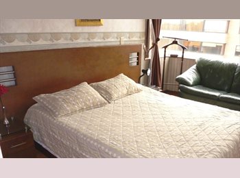 CompartoApto CO - UNICENTRO, BOGOTA, HABITACIÓN AMOBLADA CON BAÑO PRIVADO, Bogotá - COP$ 1.200.000 por mes