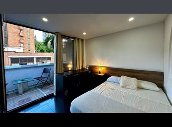 CompartoApto CO - EAFIT-Poblado-Terraza Privada+Baño Compartido+Servicios+Aseo+wifi, Envigado - COP$ 1.500.000 por mes