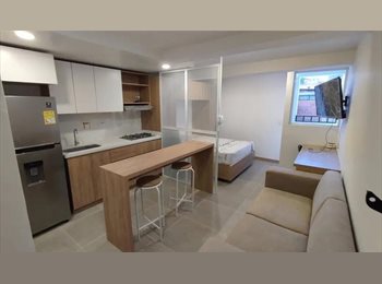CompartoApto CO - Apartaestudio Amoblado en Arriendo en Laureles Estadio, Medellín - COP$ 1.700.000 por mes