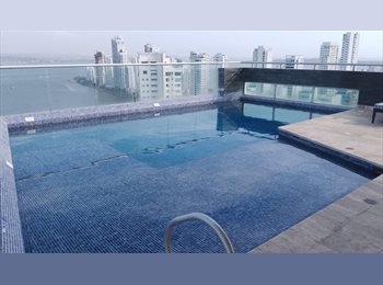 CompartoApto CO - Se Arrienda Habitación Amoblada en Bocagrande, Cartagena - COP$ 2.000.000 por mes