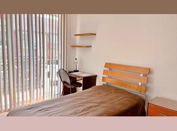 Roomgo MX - HABITACION CON BALCON Y BAÑO, SIN DEPOSITO NI CONTRATO, NARVARTE, PLAZA DELTA, METRO ETIOPIA., Cuauhtémoc - MX$9,200 por mes