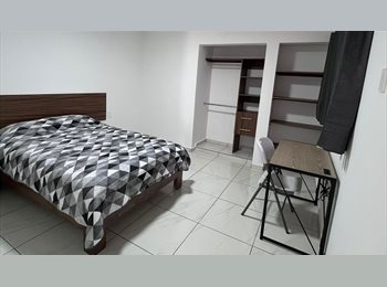 Roomgo MX - Habitación en Renta para Profesionistas (Solo Hombres) Totalmente nueva, Zapopan - MX$5,900 por mes