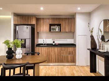 Roomgo MX - Mexico City - 1BR Queen, Cuauhtémoc - MX$78,120 por mes