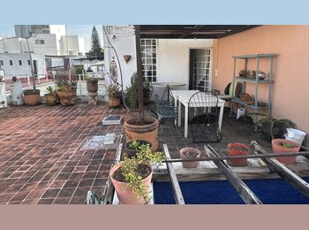 Roomgo MX - Estudio - Terraza en renta. Casa en la Americana., Guadalajara - MX$10,000 por mes