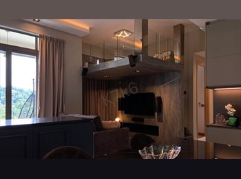 Roomgo SG - Premium High-Floor BR with Unblocked Bukit Timah Greenery | The Skywoods, Hillview - $1,500 pm