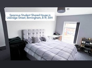 Roomgo UK - Cozy and Fully-furnished Student Shared House in Birmingham for 2026!, Newtown - £489 pcm