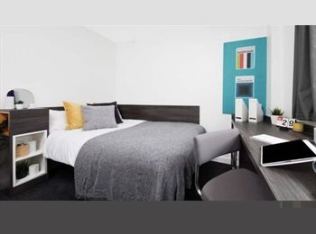 Roomgo UK - University Accommodation Single Room Ensuite, Ardwick Green - £808 pcm
