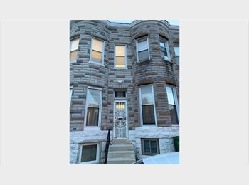 Roomgo US - $850 Room for Rent (Private Bath) 2326 McCulloh St, Sandtown-Winchester - $850 pm