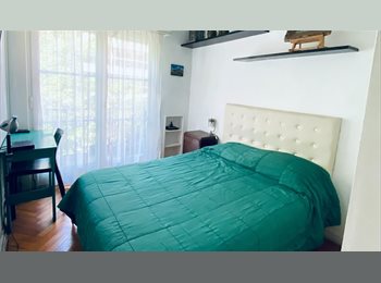 Roomgo AR - Habitación individual amueblada con balcón luminosa, Capital Federal - AR$ 500.000 pm
