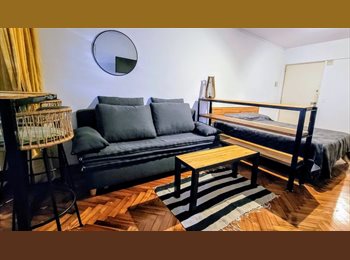 Roomgo AR - Hermoso y amplio Monoambiente con balcón. La mejor vista de Recoleta, Buenos Aires - AR$ 750.000 pm