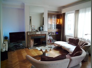 Appartager BE - Belle chambre dans appart Art Deco à PLUX (quartier EU), Ixelles-Elsene - 620 € pm