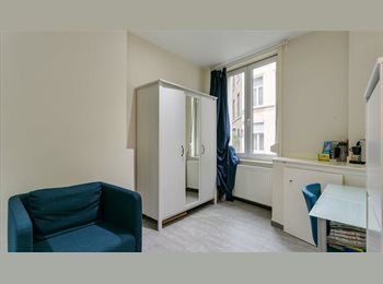 Appartager BE - 21m2 room, private bathroom. International Coloc, Ixelles-Elsene - 595 € pm