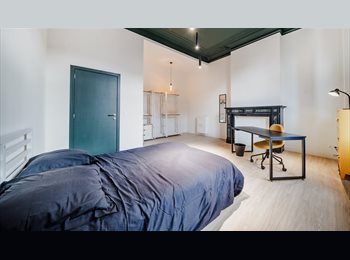 Appartager BE - Fontaine chambre 6, Charleroi - 695 € pm