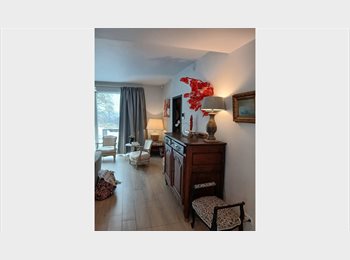 Appartager BE - Superbe appartement rez de chaussee  transversal avec.grand jardin et 2 terasses, Wavre - 1.350 € pm