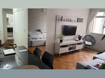Roomgo BR - Dividir apto - alugo quarto, Moema - R$ 2.200 Por mês