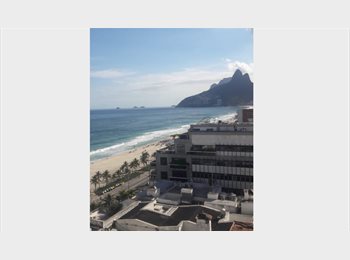 Roomgo BR - Excelente quarto vista para a praia de Ipanema, Ipanema - R$ 2.000 Por mês