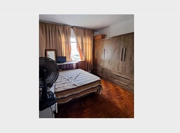 Roomgo BR - Apto mobiliado frente o metrô 2 meses de depósito, Santa Cecilia - R$ 2.500 Por mês