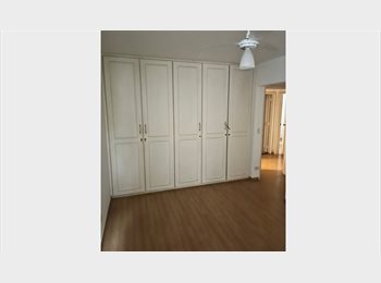 Roomgo BR - Quarto amplo em apartamento grande em Itaim Bibi, Itaim Bibi - R$ 2.250 Por mês