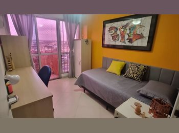 Roomgo BR - Quarto 4 - Viver Nomade - Perto Maracanã / São Francisco Xavier / Tijuca / Centro, Riachuelo - R$ 2.060 Por mês