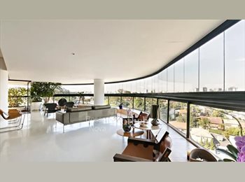 Roomgo BR - Suite de luxo, Morumbi - R$ 4.000 Por mês