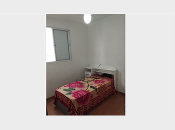 Roomgo BR - Quarto espaçoso para locação, São José do Rio Preto - R$ 750 Por mês