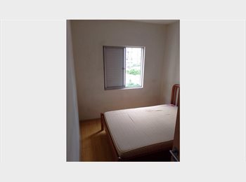 Roomgo BR - quarto pra alugar top prox. shop plaza sul/carrefour, Saúde - R$ 500 Por mês